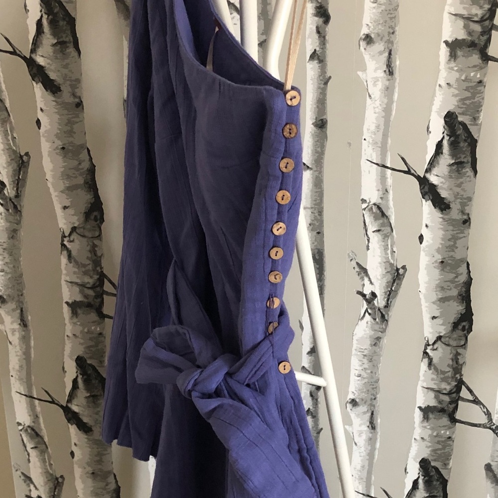 Free People Woven Bell Sleeve Dress